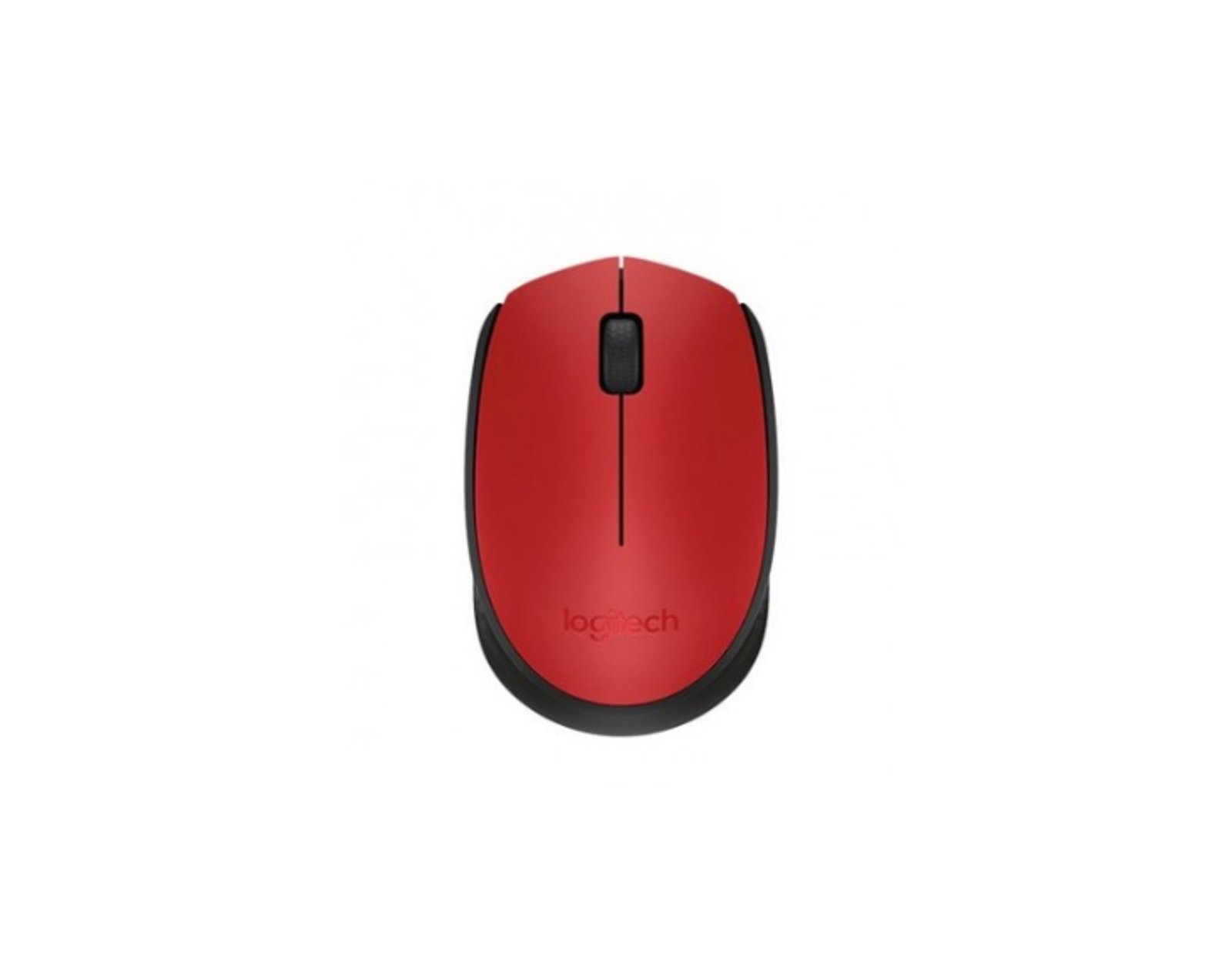 Mouse LOGITECH M170, Rojo, RF inalámbrico