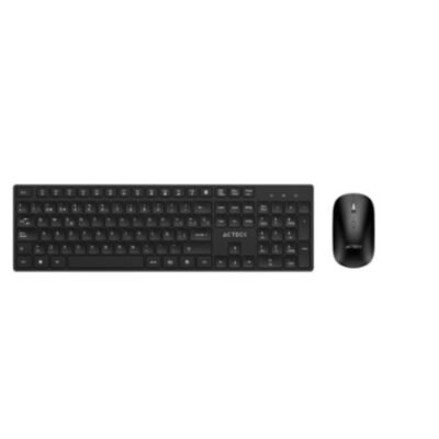 Kit Teclado y Mouse Acteck CREATOR VANTAGE AERO MK555 Teclado y Mouse Inalámbrico