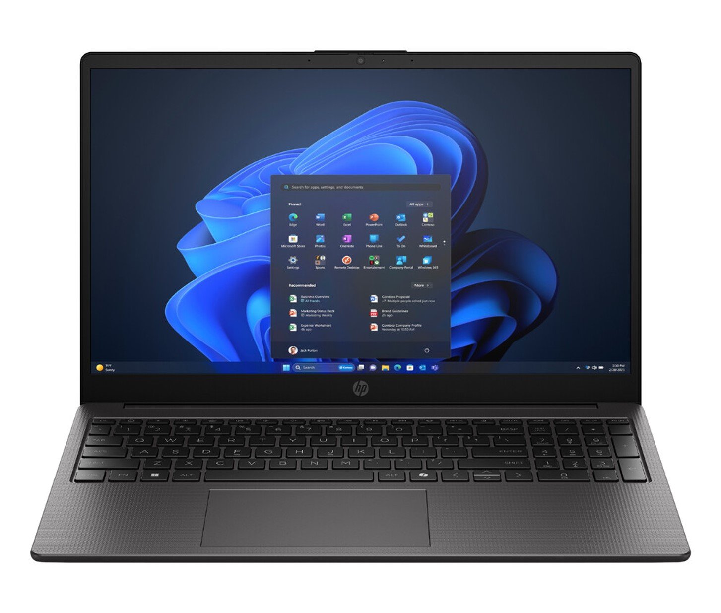 LAPTOP HP 255R G10 15.6" FHD RYZEN 5 8GB 512GB SSD WIN11