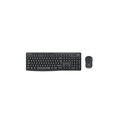 Kit Teclado y Mouse LOGITECH MK295 , Negro