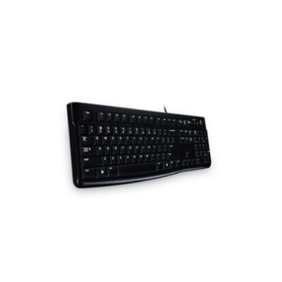 Teclado LOGITECH K120, USB, PC/server, Negro