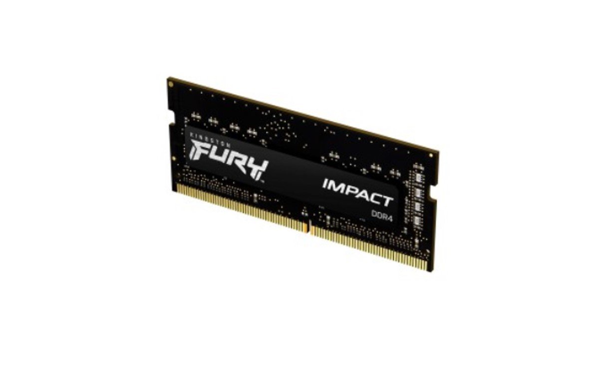 MEMORIA RAM KINGSTON FURY IMPACT SODIMM DDR4 8GB 3200MT/S CL20 1RX8 1.2V - Imagen 2