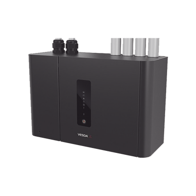Detector de Humo por Aspiración / Direccionable / 1 Zona / 4 Tuberías