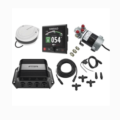 Piloto Automático para Embarcaciones / Controlador 4.1 Pulgadas / Bomba Hidráulica 80-250 cm³ / Brújula Precision-9 / NMEA 2000 / Hasta 10 m (32.8 ft)