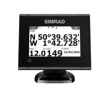 Pantalla Náutica Multifunción / GPS + GLONASS / Integración AIS / NMEA 2000 + Ethernet / Páginas de Datos Configurables / Entradas Analógicas y Seriales