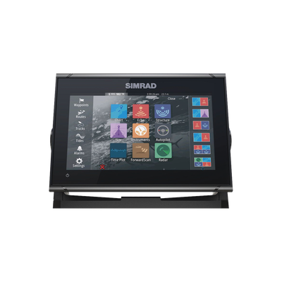 Plotter GPS / Pantalla Táctil 9″ / Active Imaging 3 en 1 / Sonar CHIRP con SideScan y DownScan / Radar Halo 360° en 1 s / NMEA 2000 / Wi-Fi / Integración Piloto Automático y Audio