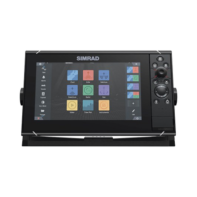 Pantalla Náutica / 9 Pulgadas SolarMAX IPS / Procesador iMX 8 / Ecosonda 1kW CHIRP Dual / GPS Integrado / Conectividad Inalámbrica / Montaje Flush o Bracket