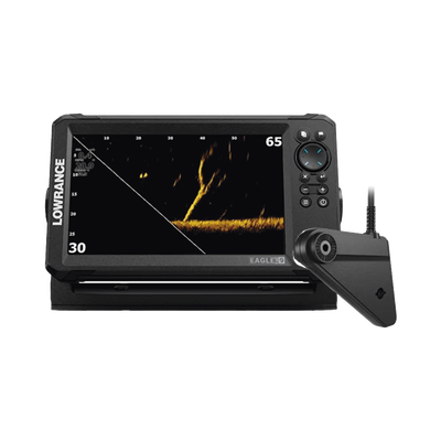 Ecosonda con Pantalla IPS / 9 Pulgadas / 4 Vistas de Sonar / DownScan Imaging / Sintonización Automática / Soporte SD