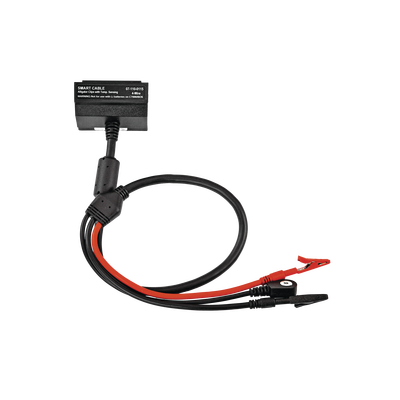 Adaptador de pinzas de caimán / SnapLock / 3A / Contactos bañados en oro / 16KB memoria / 10 C-Codes / Li-Ion NiMH NiCd SLA