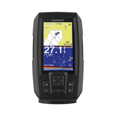 Fishfinder con GPS / Pantalla QSVGA 272 x 480 píxeles / Frecuencias 50-200 kHz / Potencia 200 W RMS / IPX7