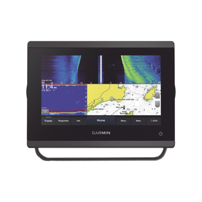 Plotter de Navegación GPS / Pantalla Táctil WSVGA 7″ / Resolución 1024×600 / GPS/GLONASS/Galileo 10 Hz / Sonda CHIRP Integrada / NMEA 2000/0183 / Wi-Fi y Bluetooth