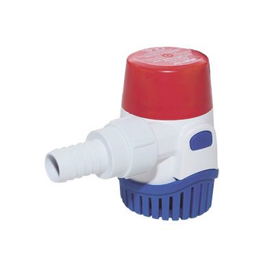 Bomba sumergible de achique / 360 GPH / 12 VCD / Acero inoxidable / Protección térmica