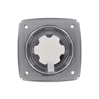 Regulador de Presión de Agua / Cromado / 45 psi (3.1 bar) / Entrada 3/4′ Hembra / Salida 1/2′ Macho 90° / 22x10x19 cm