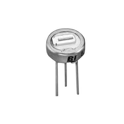 Potenciómetro Trimmer / 200 Ohm / 6.35 mm (0.25 in) / 1 Vuelta / 1/2 Watt / Cermet