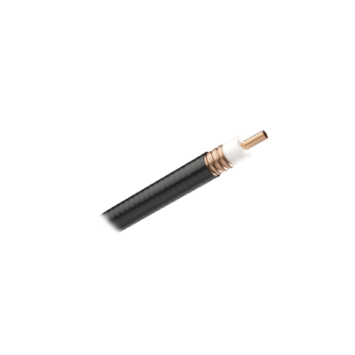Bobina de Cable Coaxial / 500 m (1640 ft) / 50 Ω / 28.13 mm OD / Cobre Corrugado Sólido / -55°C a +85°C