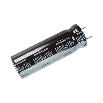 Capacitor Electrolítico / 680 µF a 1000 µF / 16 Vcc / Montaje Axial / Diseño Compacto