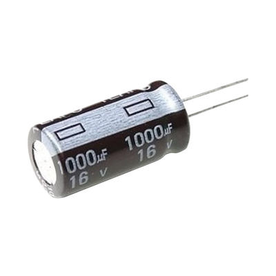 Capacitor Electrolítico de Aluminio / 1000 µF / 16 Vcc / Radial / 105 °C / 10 x 15 mm