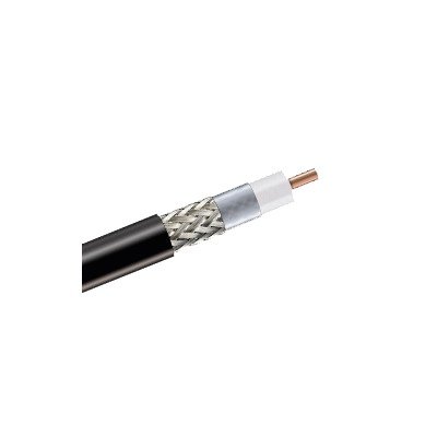 Cable Coaxial / Blindaje 90% / Conductor CCA / 50 Ohms / Diélectrico 7.24 mm / -40°C a +85°C
