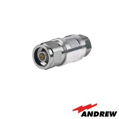Conector N Macho / 50 Ω / 0–12 GHz / Para cable FSJ4-50B 1/2′ (0.5 m / 1.64 ft)