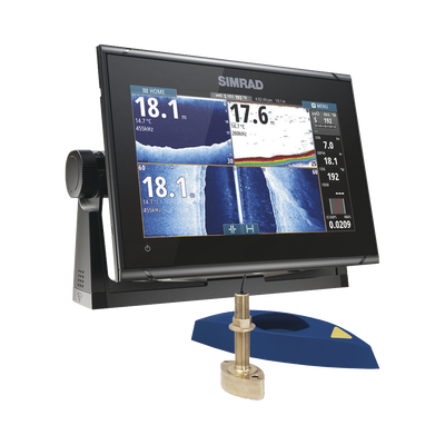 Kit pantalla táctil 9″ / Sonda CHIRP+ForwardScan+SideScan+DownScan / Transductor 600W 50/200kHz / NMEA 2000 / Wi-Fi / Cartografía Insight-Navionics-C-MAP