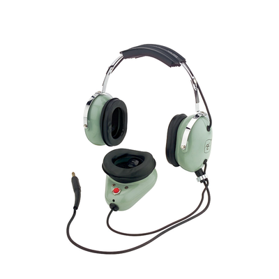 Auriculares Muff-Mic / Micrófono dinámico con cancelación de ruido / Cable 7.62 m (25 ft) / NRR 26 dB / Diadema cromada anticorrosión
