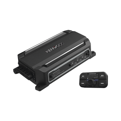 Amplificador Clase D / 4 Canales / Bluetooth / 600 W Máx. / IPX7 / Puenteable 150 W x 2