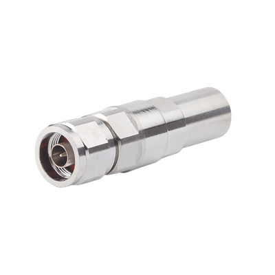 Conector coaxial / N macho recto / 1/2 pulgada / 0-8800 MHz / IP68 / Blindaje -130 dB