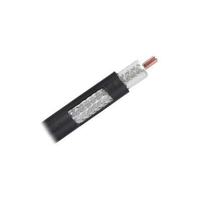 Cable Coaxial RF / 50 ohm / 1/2 pulgada / 14.99 mm OD / 87% velocidad / 1.7 dB@450MHz/30m / 1 m (3.28 ft)