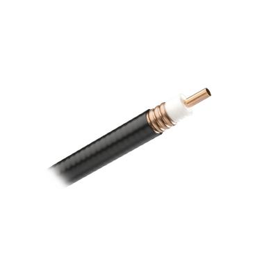 Cable Coaxial Corregido / 7/8 Pulgadas / Pérdida 0.15 dB/m / Doble Blindaje EMI/RFI / Cubierta UV / Conductor Hueco de Cobre