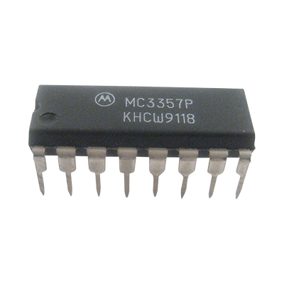Circuito Integrado FI FM Banda Angosta / 4.0-8.0 VDC / 3.0 mA / 40-46 dB Ganancia / 400 Ω Salida