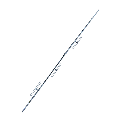 Antena base / 4 Dipolos / 144-160 MHz / 6/9 dBi / 500W / Aluminio