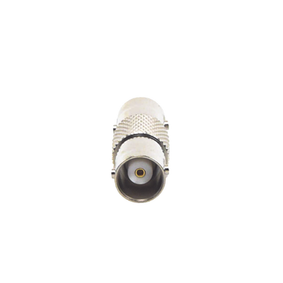 Adaptador Barril / BNC Hembra a BNC Hembra / 50 Ohm / Níquel-Oro-Polipropileno / 35.5 mm (1.16 ft)