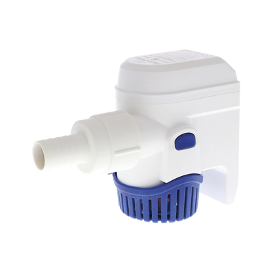 Bomba Sumergible de Achique / 800 GPH / 24 V DC / Altura de Descarga 3 m (9.8 ft) / Automatizada con Sensor Integral / Manguera 19 mm (3/4′)