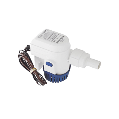 Bomba Sumergible de Achique / 800 GPH / 12 VDC / Automatizada con Sensor de Nivel / Manguera 19 mm (3/4″) / Altura de Descarga 3 m (9.8 ft)