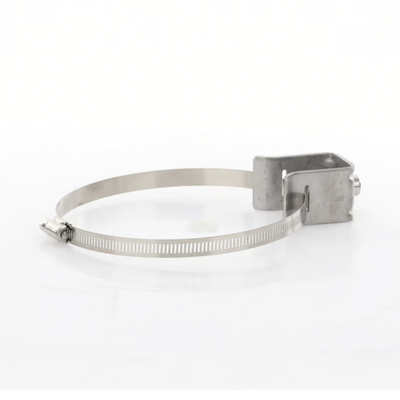 Adaptador de Separación y Sujeción / Orificio Roscado 3/8 in / Abrazadera 5 a 6 in / Acero Inoxidable 304 / Kit 10 Piezas