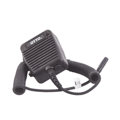 Micrófono-Bocina para Radio Portátil / IP68 Sumergible 1 m (3.3 ft) / MIL-STD-810 / PTT 1 Millón Ciclos / Cancelación de Ruido / Audio Mejorado