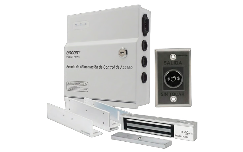 Accesorios para instalación de control de acceso