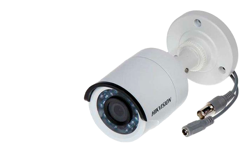 Cámaras de videovigilancia sobre coaxial