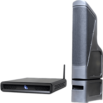 Kit TruAudio | Amplificador D2T 2 Canales 100W | Torre Line Array Exterior TT10 200W RMS | HDMI eARC + Bluetooth 5.3 | IP56