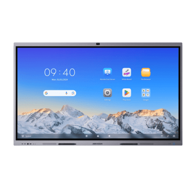 Pantalla Interactiva Touch de 65″ Android 13 / Google Suite Preinstalado con Certificación EDLA / Cámara Web 8 MP / Resolución 4K / Bocinas Integradas / Entradas HDMI y VGA / Incluye 2 Lápices para Escribir