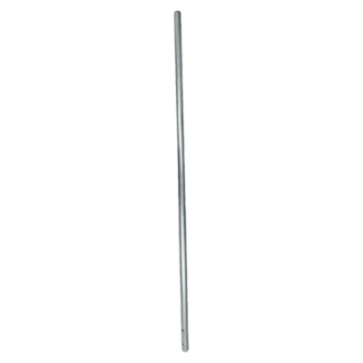 Poste de Esquina / Tubo de Acero Galvanizado / Diámetro 1″ / Longitud 120 cm / Espacio para 5 Aisladores Esquina / Sin pintar / Peso 0.8 KG