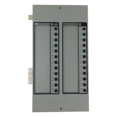 Módulo Anunciador de Control / 24 Puntos / LED Tricolor Programable / Comunicación EIA-485 hasta 1,828.8 m (6,000 ft) / Sonda Piezoeléctrica / Compatible Serie ONYX