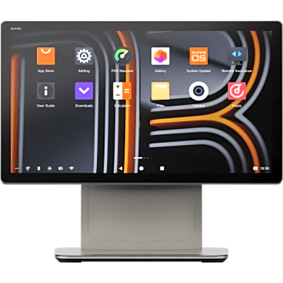 Terminal de Escritorio Inteligente / Pantalla FHD de 15.6″ / Qualcomm Hexa-core / 4 GB RAM + 64 GB ROM / Sistema Operativo SUNMI 4.0 / Touch ID / Puertos múltiples / Servicios móviles de Google