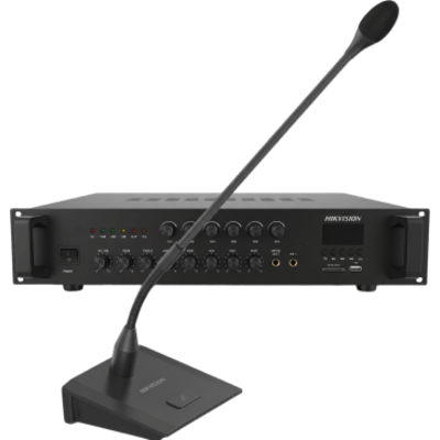 Kit de amplificador de Audio + Micrófono | Voceo | Música ambiental | 120 watts