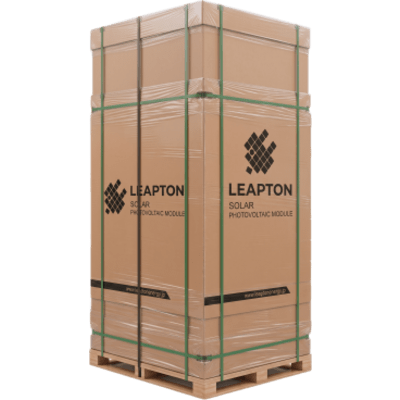 Pallet con 34 piezas de Módulo Solar LP210*210M66NB730W, 730 W BIFACIAL, 49.4 Vcc, Monocristalino TOPCon
