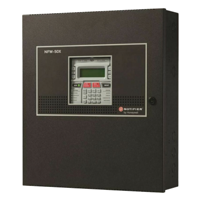 Panel de Control de Alarma Contra Incendio Direccionable / 50 Dispositivos / Comunicador IP y POTS Preinstalado / 2 Circuitos NAC / LCD 80 Caracteres / UL 864 10ª Edición