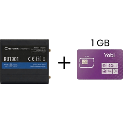 Router Celular Industrial / 4G LTE Cat 4 / 150 Mbps / Wi-Fi 2.4 GHz / Doble SIM / 4 Puertos Ethernet / -40°C a 75°C (-40°F a 167°F)