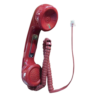 Auricular Telefónico para Bomberos / Push-to-Talk Integrado / Conexión Supervisada / Montaje en Chasis CA-2 / Compatible DVC-EM